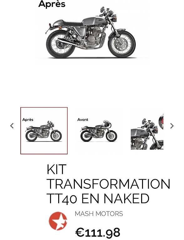 Mash Autres: Mash TT40 Cafe Racer – D'occasion à St. Pantaleon par g-mountain 4