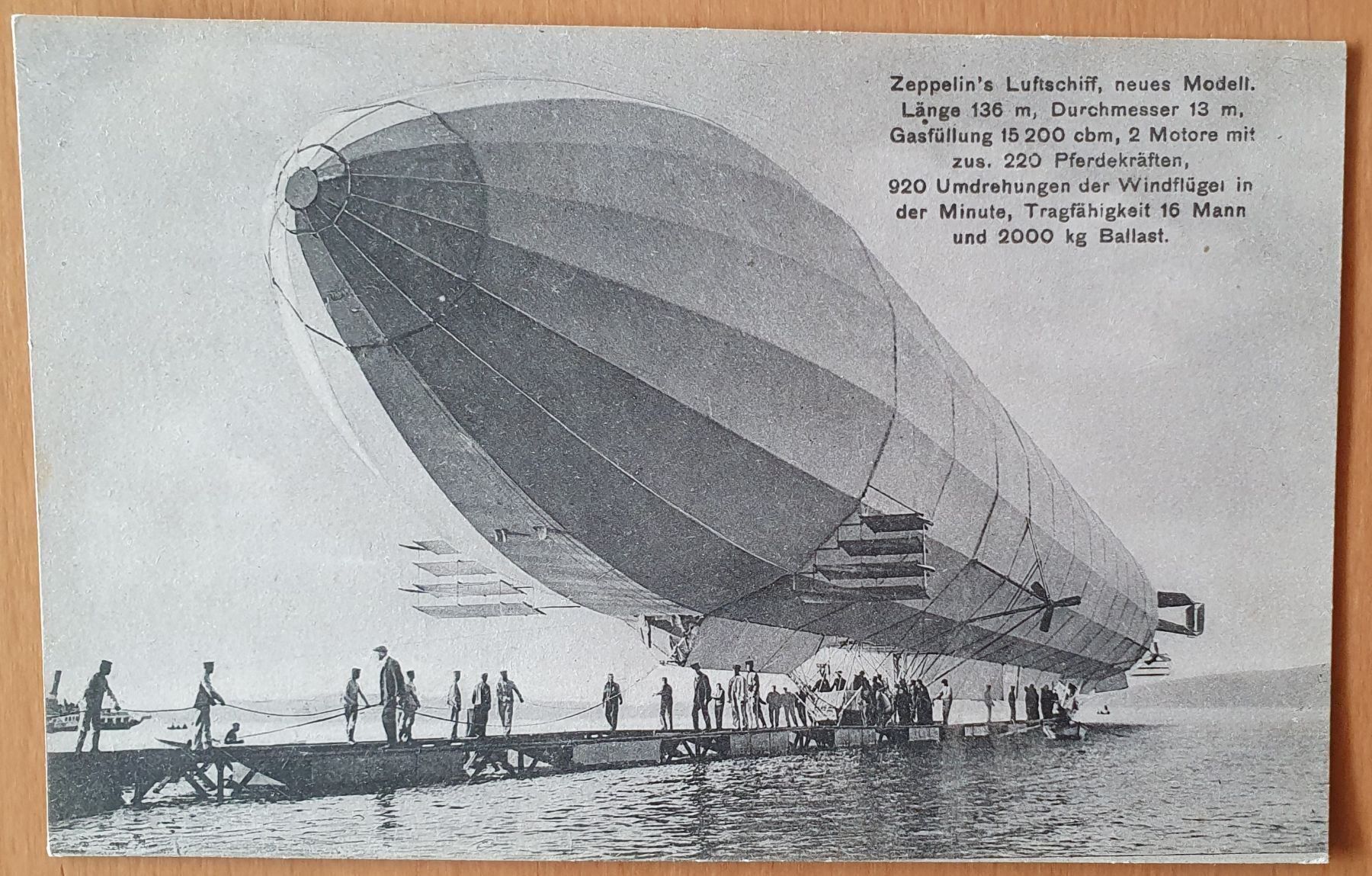 Cartoline postali: Zeppelin's Luftschiff,  neues Modell – Usato da Kreuzlingen venduto da Rschweiz1