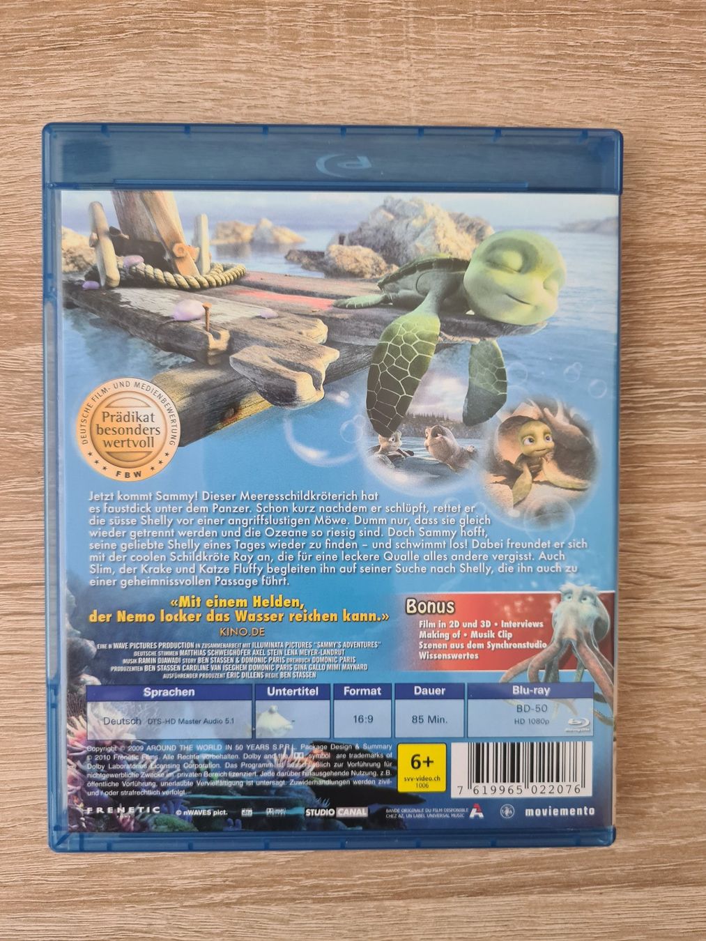 Tutti i DVDs: Sammys Abenteuer 3D - Blu-ray – Usato da Carouge GE venduto da Franllo 1