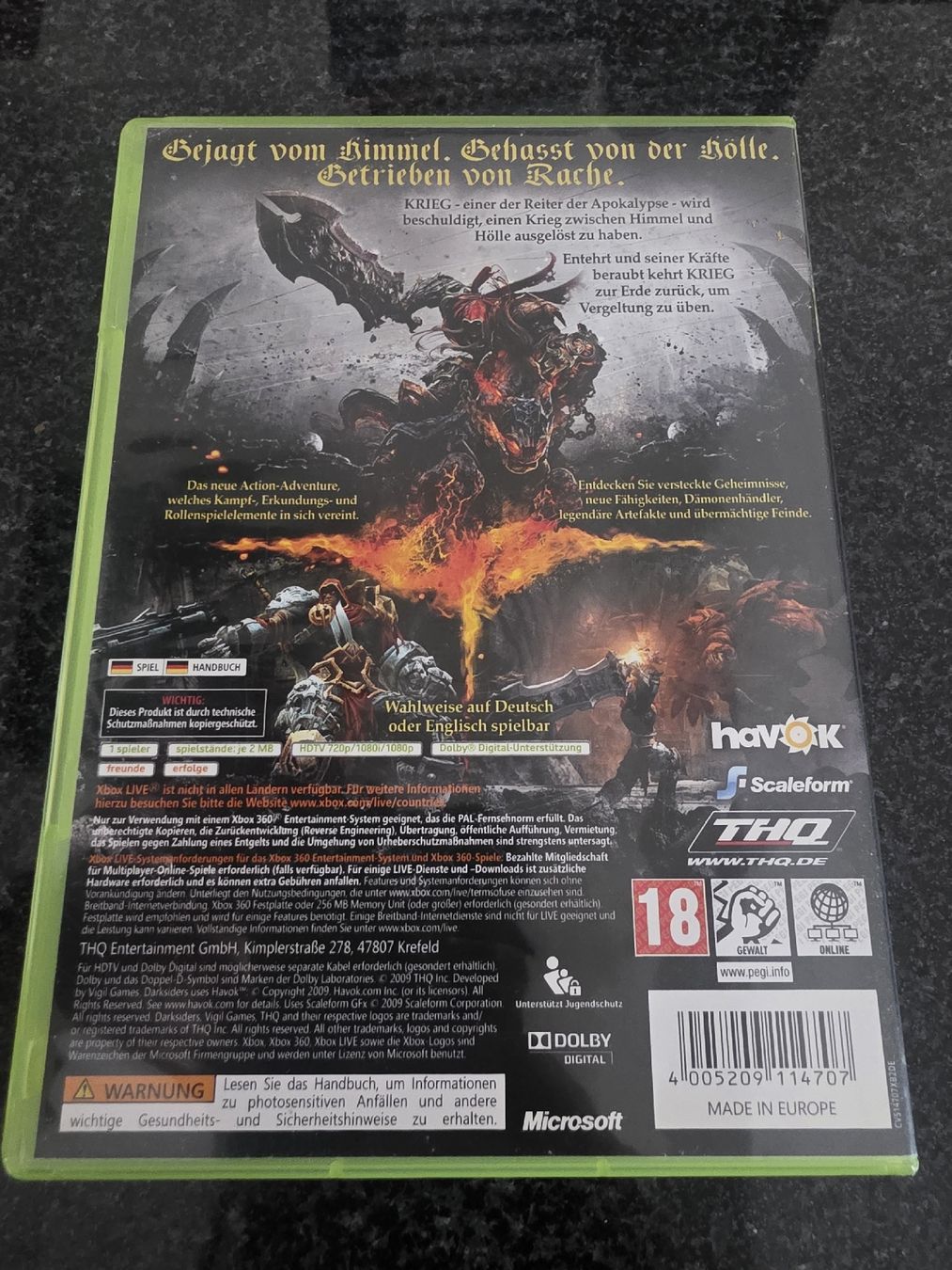 Giochi: Darksiders Xbox 360 – Usato da Chavornay venduto da Crash37 1