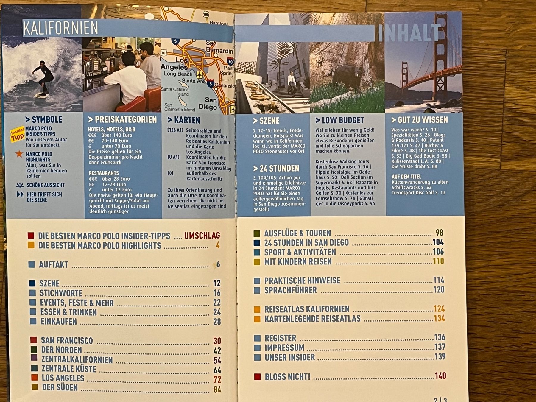 Libri: Kalifornien Reiseführer – Usato da Bauma venduto da Budgerigar 1