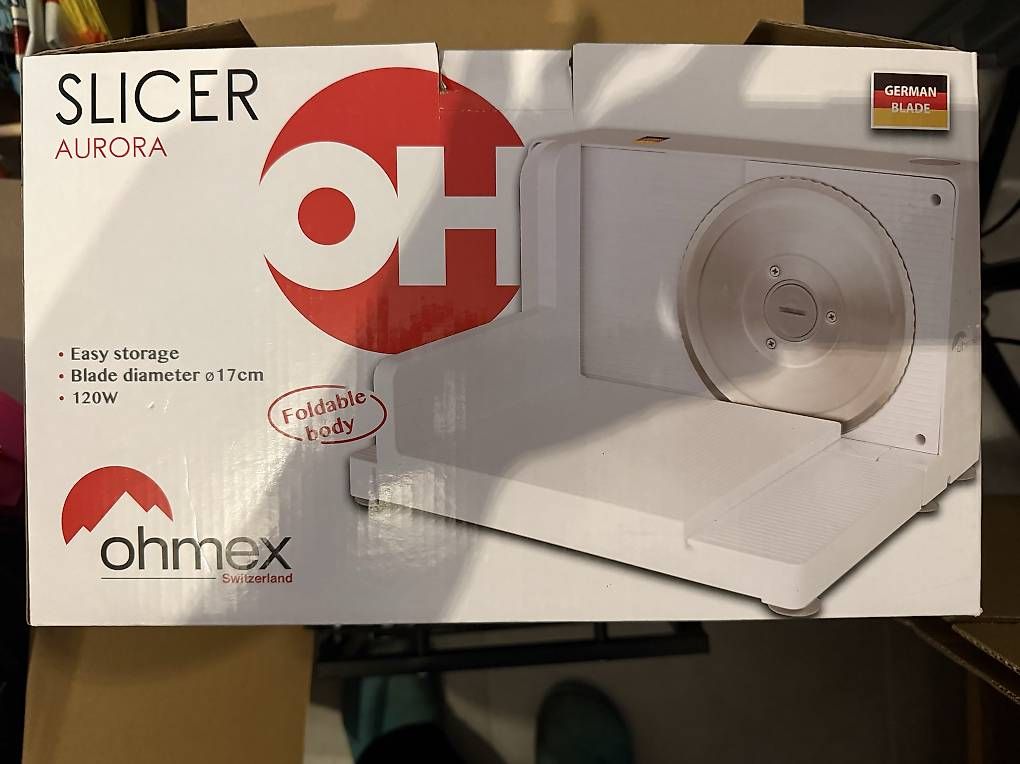 Elettrodomestici da cucina: Ohmex trancheuse – Nuovo e nell'imballaggio originale da Villeneuve FR venduto da ztop67