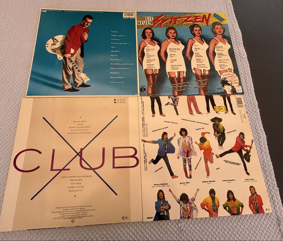 Dischi in vinile: 8x Vinyl-Schallplatten, viel Rock & – Usato da Altendorf venduto da Schumi26.4 3
