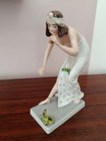 Rosenthal Figur Schlangenbeschwörerin , B.Boehs 19,5 cm