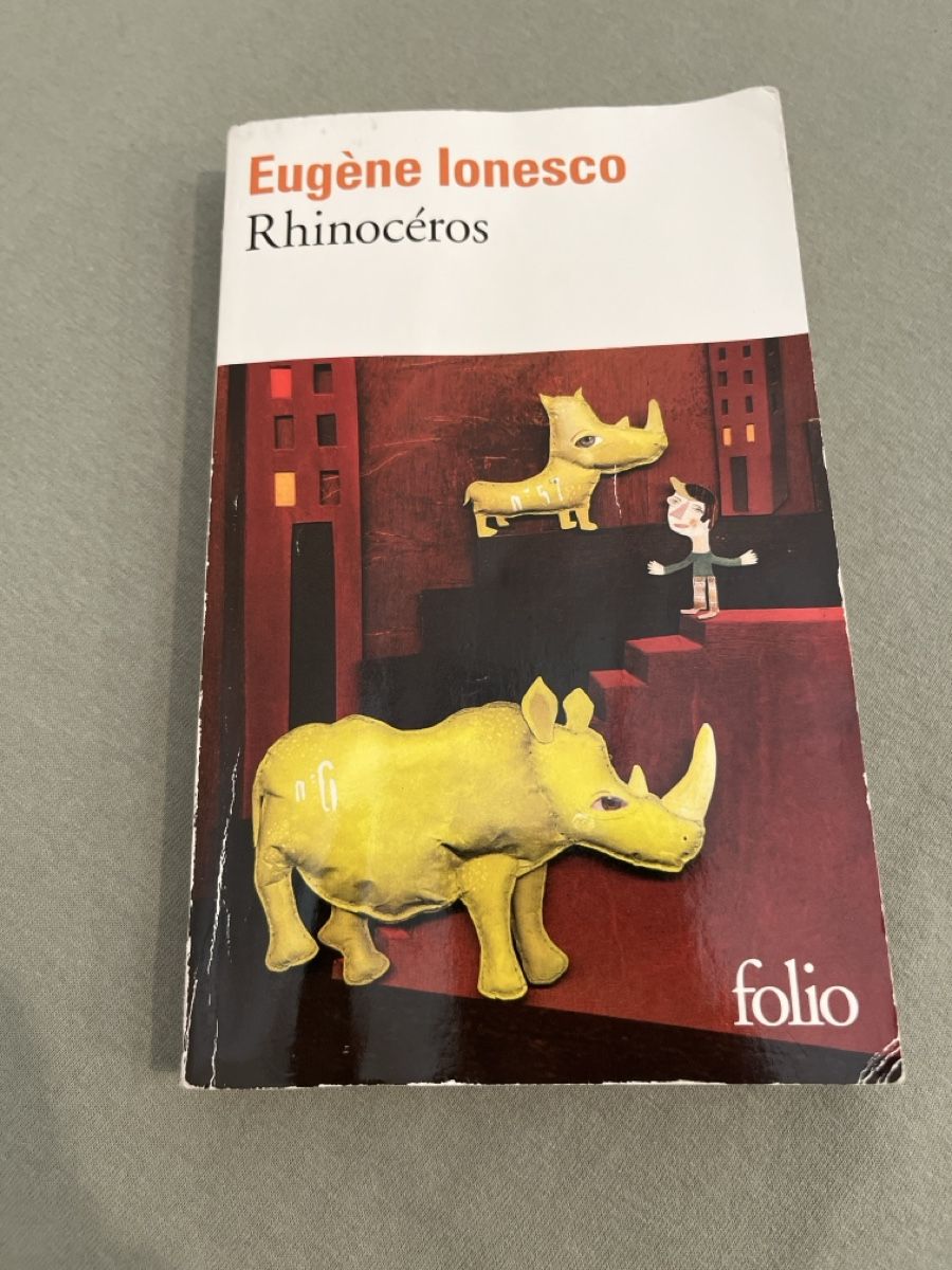 Libri: Eugène Ionesco Rhinocéros Buch – Usato da Uster venduto da Kaito_4