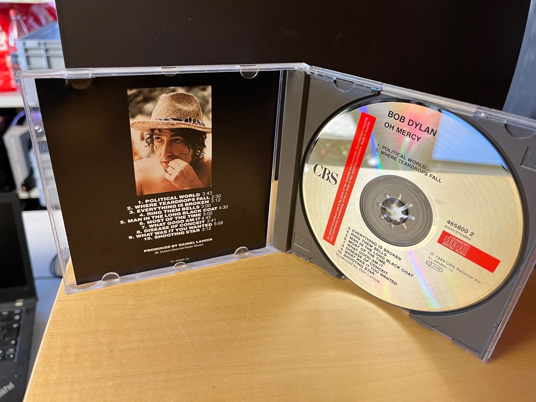 CD: Bob Dylan - Oh Mercy - HJ42B – Usato da Küsnacht ZH venduto da Jazztilldawn 2