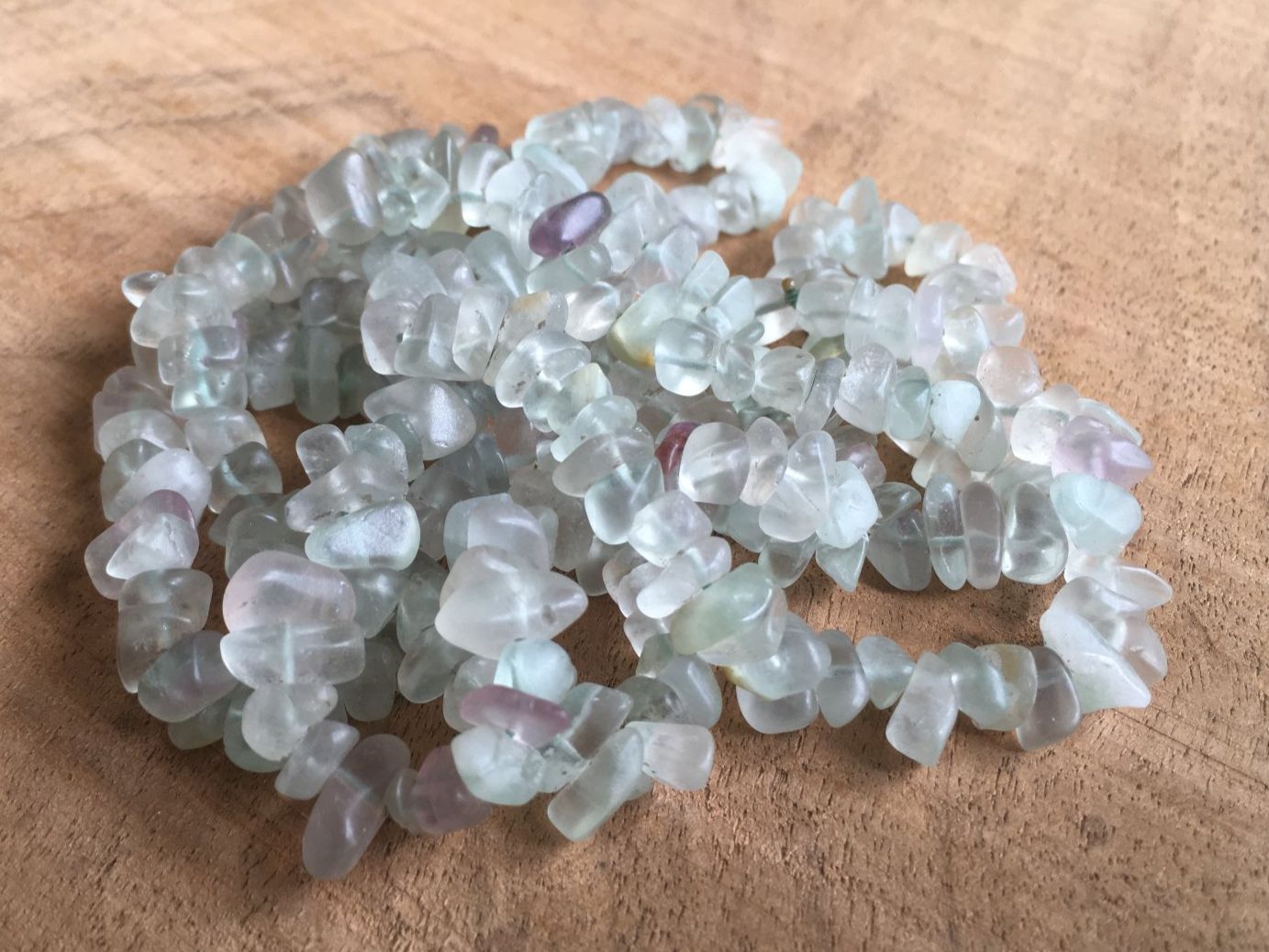 Catenine: FLUORIT  HALSKETTE  SPLITTERKETTE 88cm – Nuovo e nell'imballaggio originale da Aesch ZH venduto da LiquidAktion 2