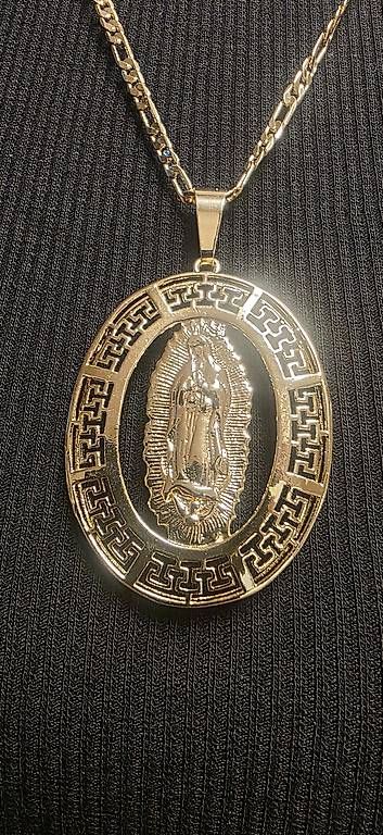 Catenine: Kette, mit Heiligenfigur – Nuovo (secondo la descrizione) da Kaufdorf venduto da Nati-Nati 2