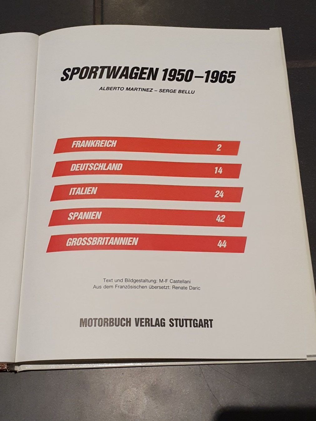 Bücher: SPORTWAGEN 1950 - 1965 – Neu und originalverpackt aus Unterstammheim von P911993 2