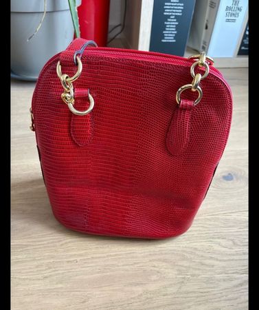 ☀️ ist da!!! Red Shoulder Bag (imitation leather) new