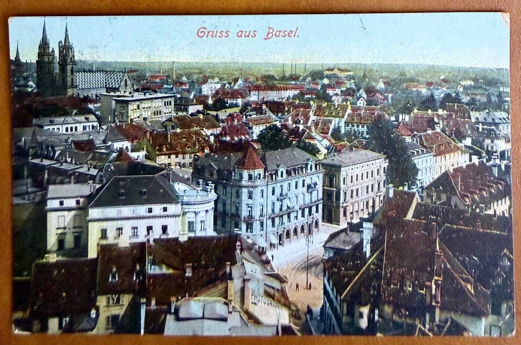 Cartoline postali: Gruss aus Basel - 1914 – Usato da Lutry venduto da Ediego