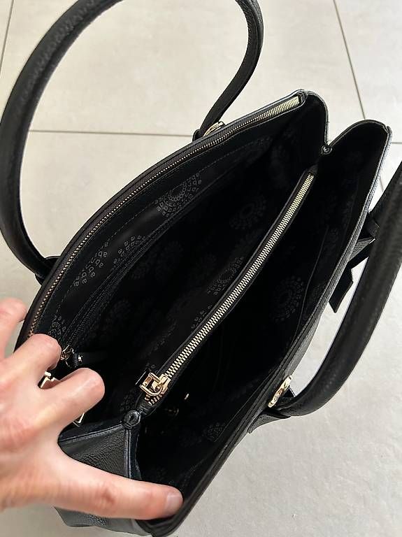 Abro Borse da donna: ABRO Leder-Tasche schwarz/gold – Usato da Zunzgen venduto da Conny_0812 2
