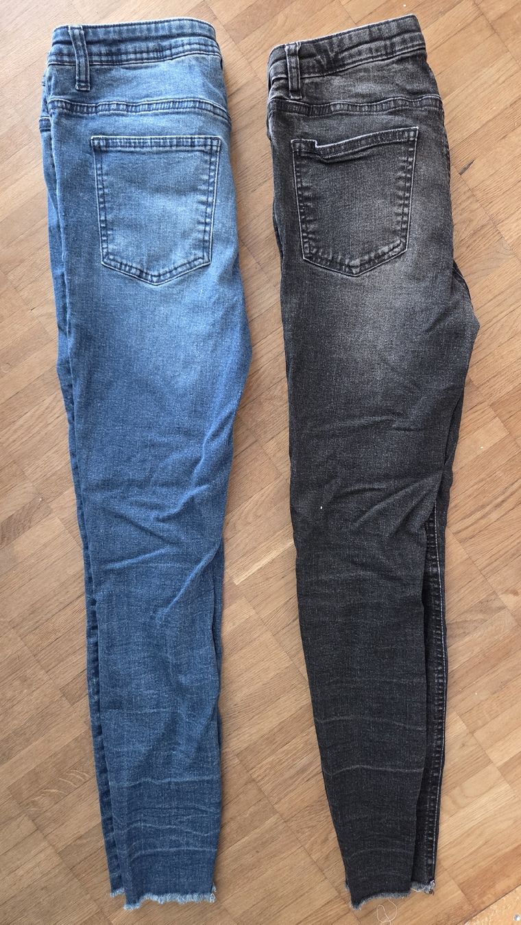 Jeans: 2x Rainbow Skinny Jeans Gr. 40 – Usato da Näfels venduto da CH.Kchlineknopf 4