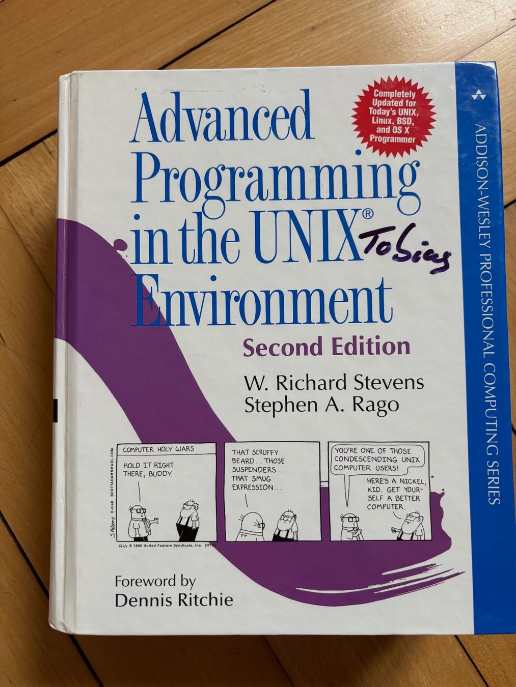 Bücher: IT Buch: Advanced Programming in the Unix Environment – Gebraucht aus Zürich von hate_gadgets