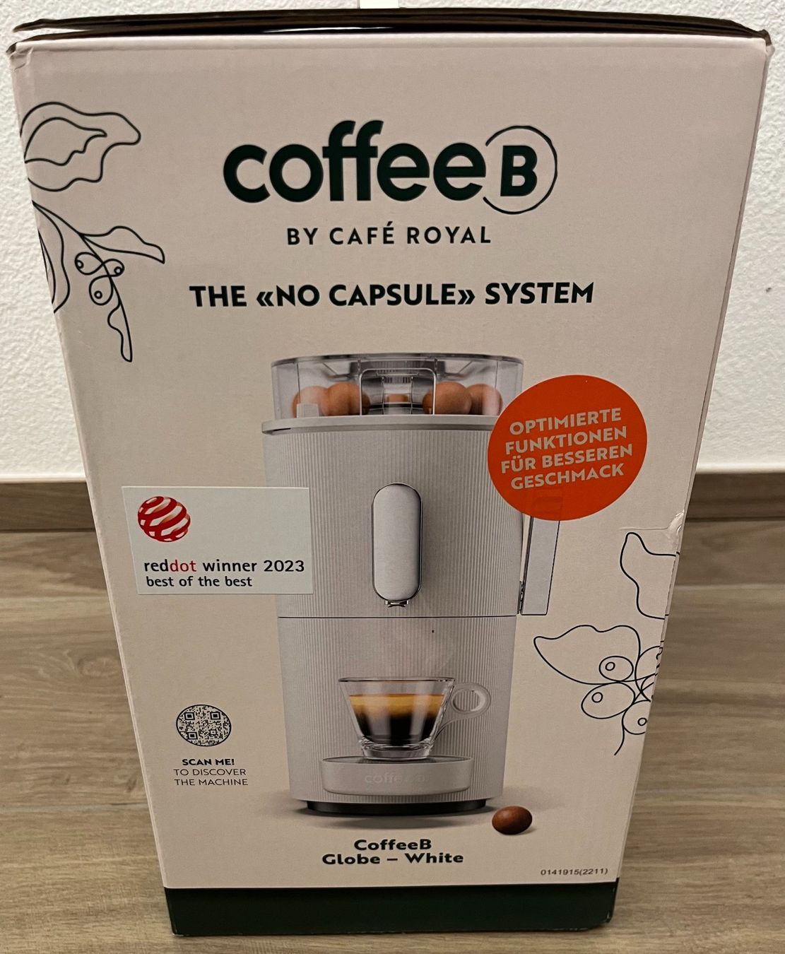 Coffee B Macchine per caffè & Macchine per espresso: CoffeeB Globe Kaffeemaschine inkl. Kapseln-Set – Nuovo e nell'imballaggio originale da Hochdorf venduto da spyciperci 3