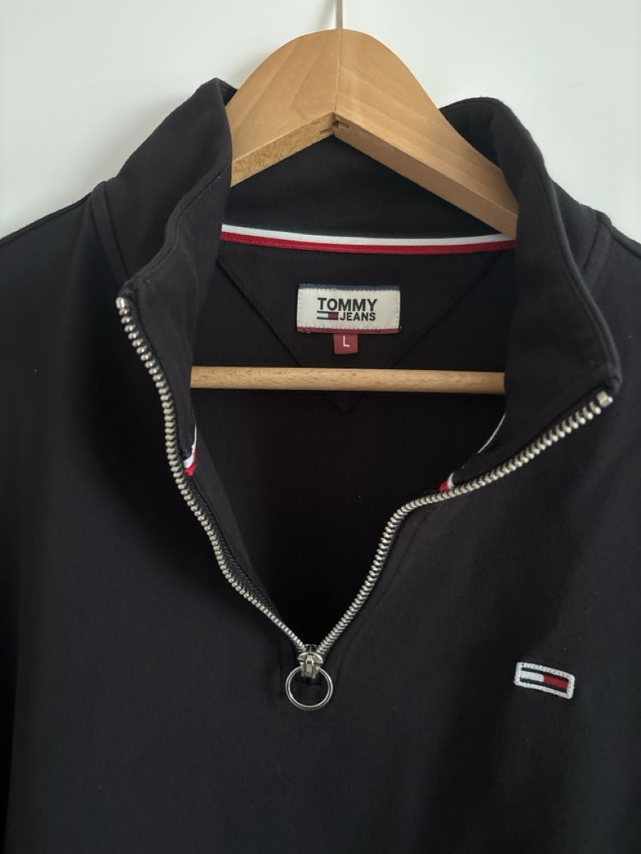 Tommy Hilfiger Maglioni & Felpe: Tommy Hilfiger Pull Noir Zippé Taille L - ! – Nuovo (secondo la descrizione) da Pully venduto da kaba07 3