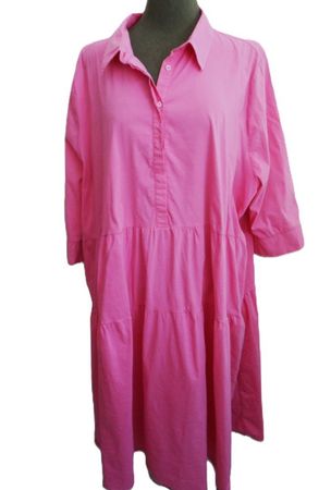 s.Masse Gr. 54 56 Ulla Popken längeres Sommerkleid stretch