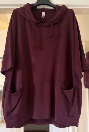 SWEAT-HOODIE EN COTON! M