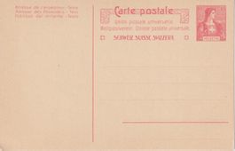 Postkarte Helvetia (Ganzsache) ungebraucht+++