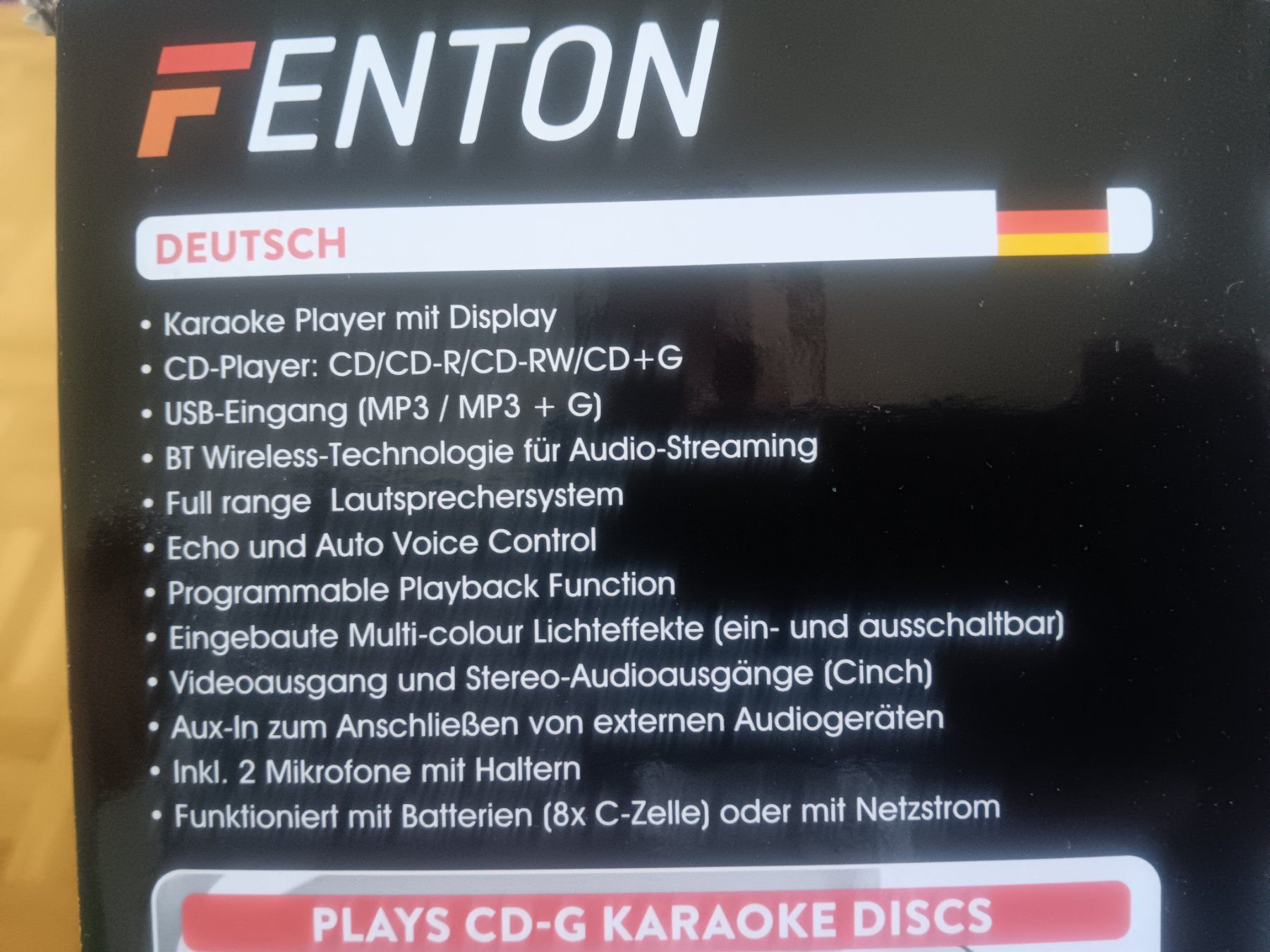 Audio- & Mediensysteme: Karaoke Player mit Display – Neu (gemäss Beschreibung) aus aarburg von macacito 4