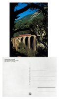 Filisur Albula Landwasser Viadukt Bahn RhB Be 4/4 + ABDt