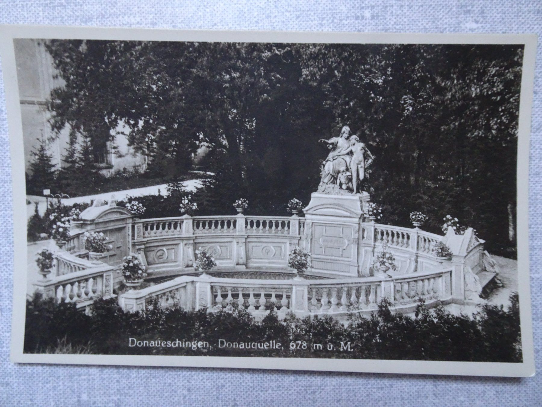 Ansichtskarten: Donaueschingen – Gebraucht aus Biel/Bienne von Ligurie 1