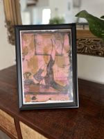 Acrylbild, geramt, signiert, modernes Design