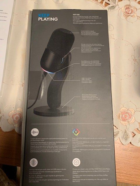 Logitech Microphones: Mikrofon – Neuf avec emballage d'origine à Rekingen AG par theokyburz 1
