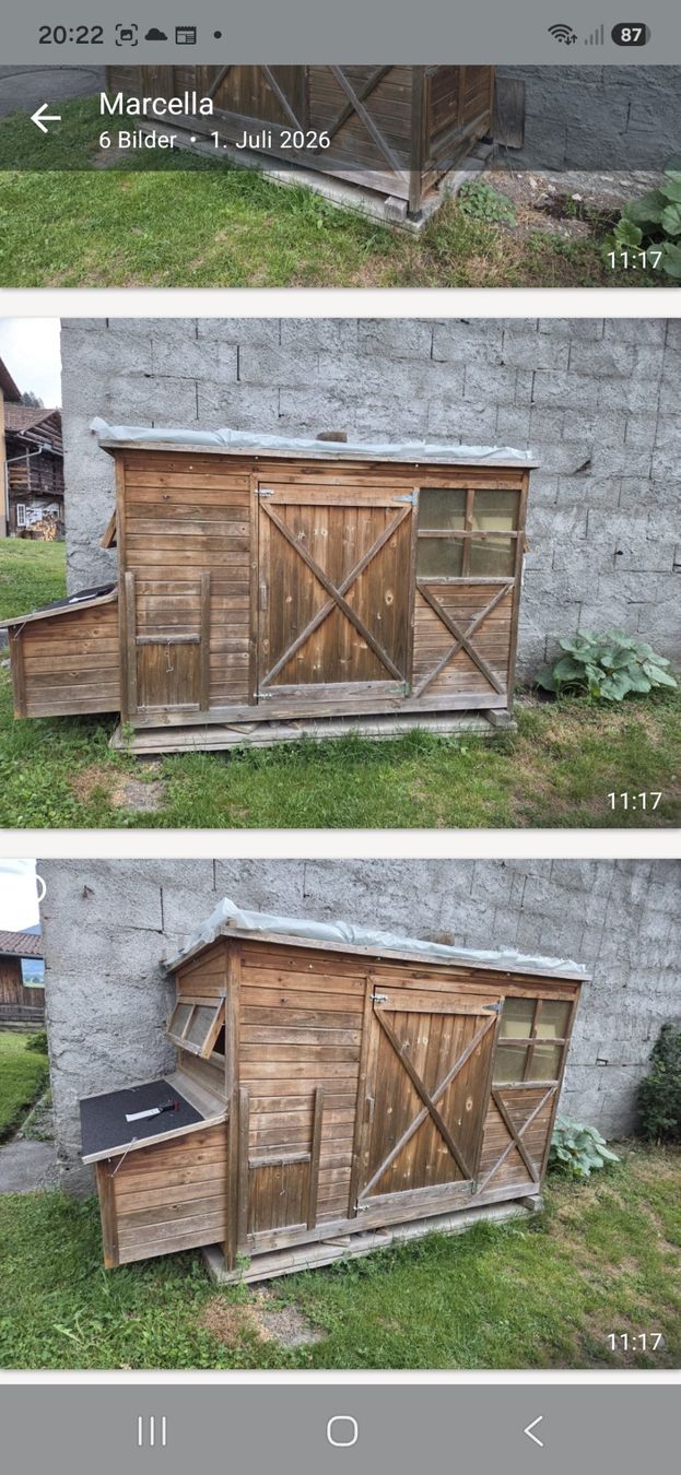 Cages, transport & sécurité: Hühnerhaus – D'occasion à Schluein par ael_6fjj 1