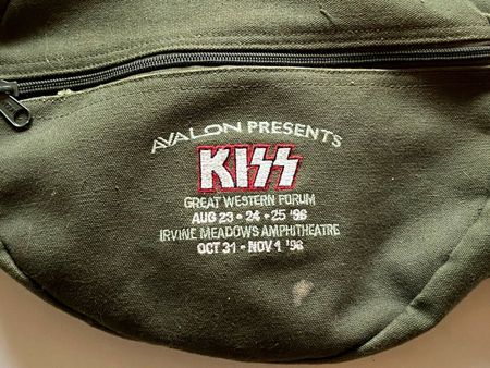 KISS Tour Crew Tasche Reunion 1996/1997