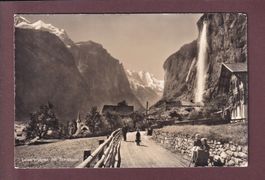 LAUTERBRUNNEN - Staubbach - Leute - 1959