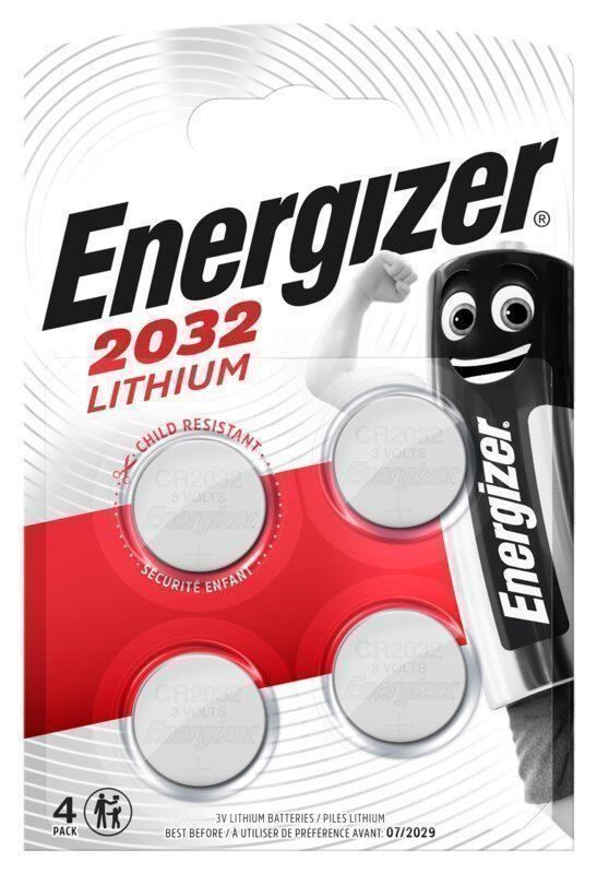 Energizer Caricatori & Batterie: Energizer CR2032 Lithium 4er Pack , Ablaufdatum 5.2033 – Nuovo e nell'imballaggio originale da Kottwil venduto da Crazyrolf