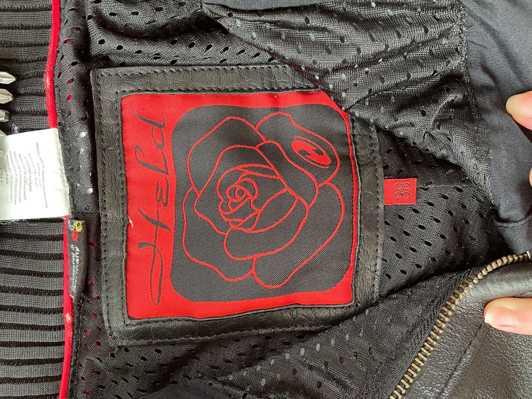 Held Pantaloni: Damen Motorrad Lederhose, Held, Grösse 38 – Usato da Zürich venduto da Schaerers 2