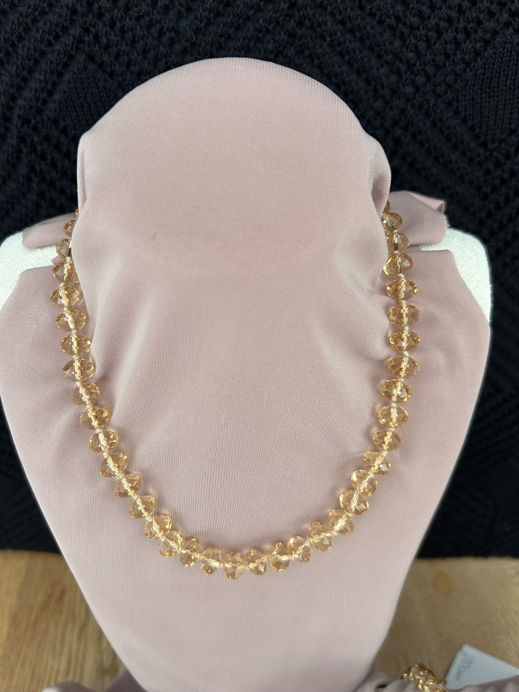 Altri gioielli: Schmuck-Set mit Zirkonia bernsteinfarben Nr. 24 – Nuovo (secondo la descrizione) da Rothenburg venduto da stacostaco 4