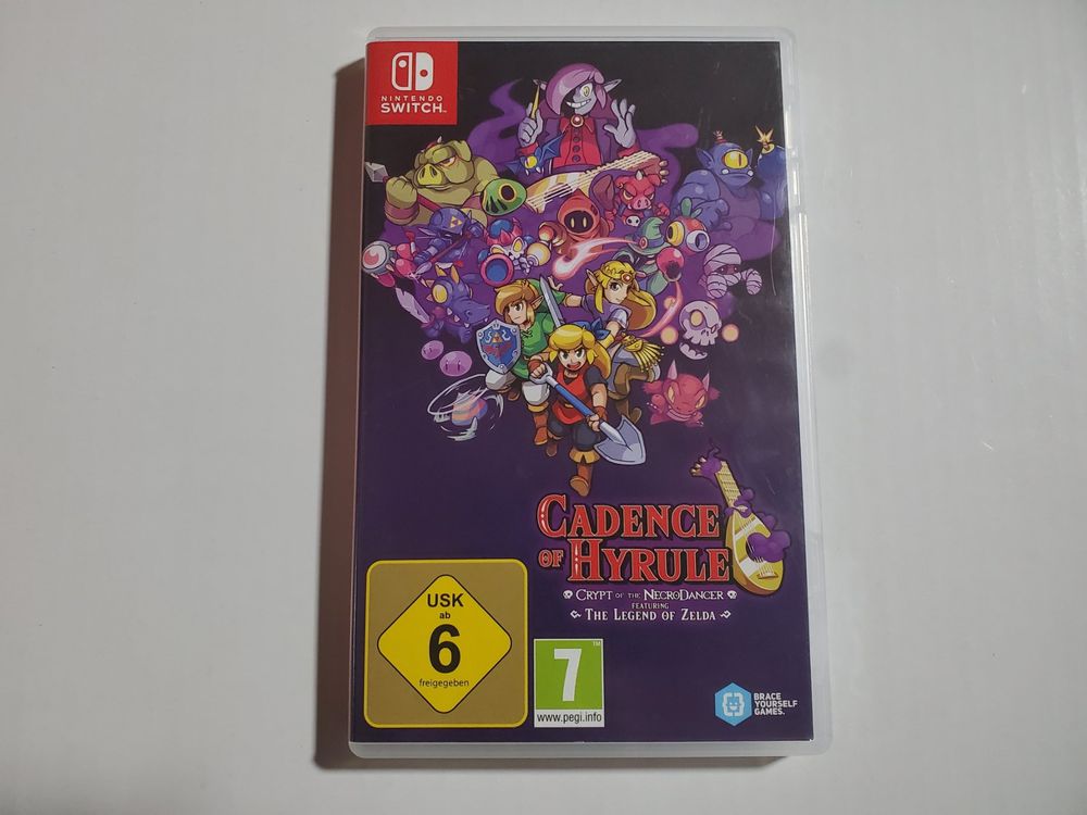 CADENCE OF HYRULE: CRYPT OF THE NECRODANCER (ZELDA) SWITCH FRA NEUF SCELLÉ