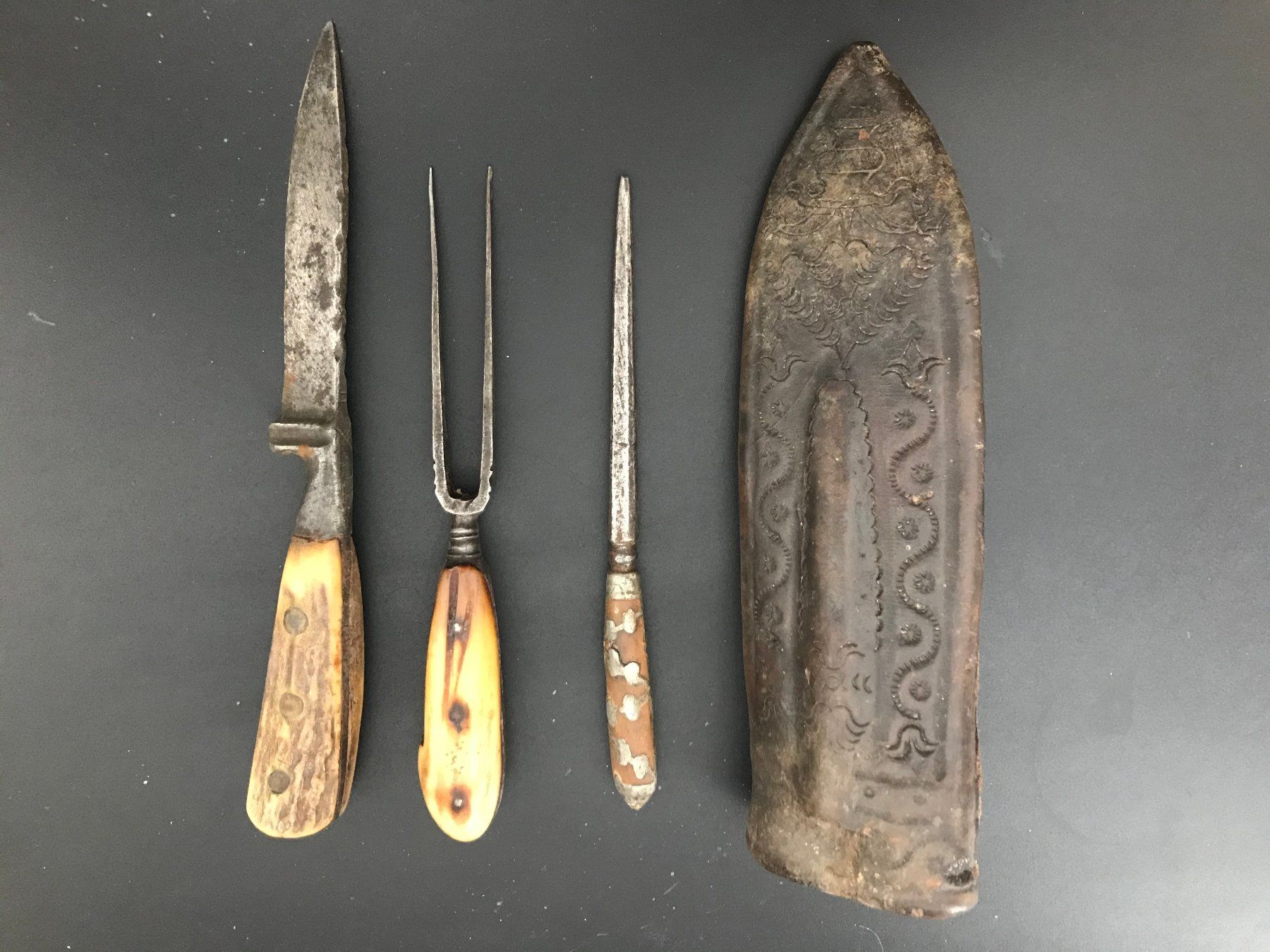 Set di posate: Fuhrmannsbesteck um ca. 1790 – Usato da Grabs venduto da Panatrend