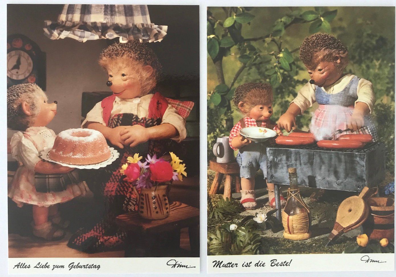 Cartoline postali: Mecki-Karten - Set mit 10 Karten (Set 03) – Nuovo (secondo la descrizione) da Sarnen venduto da Livres 4