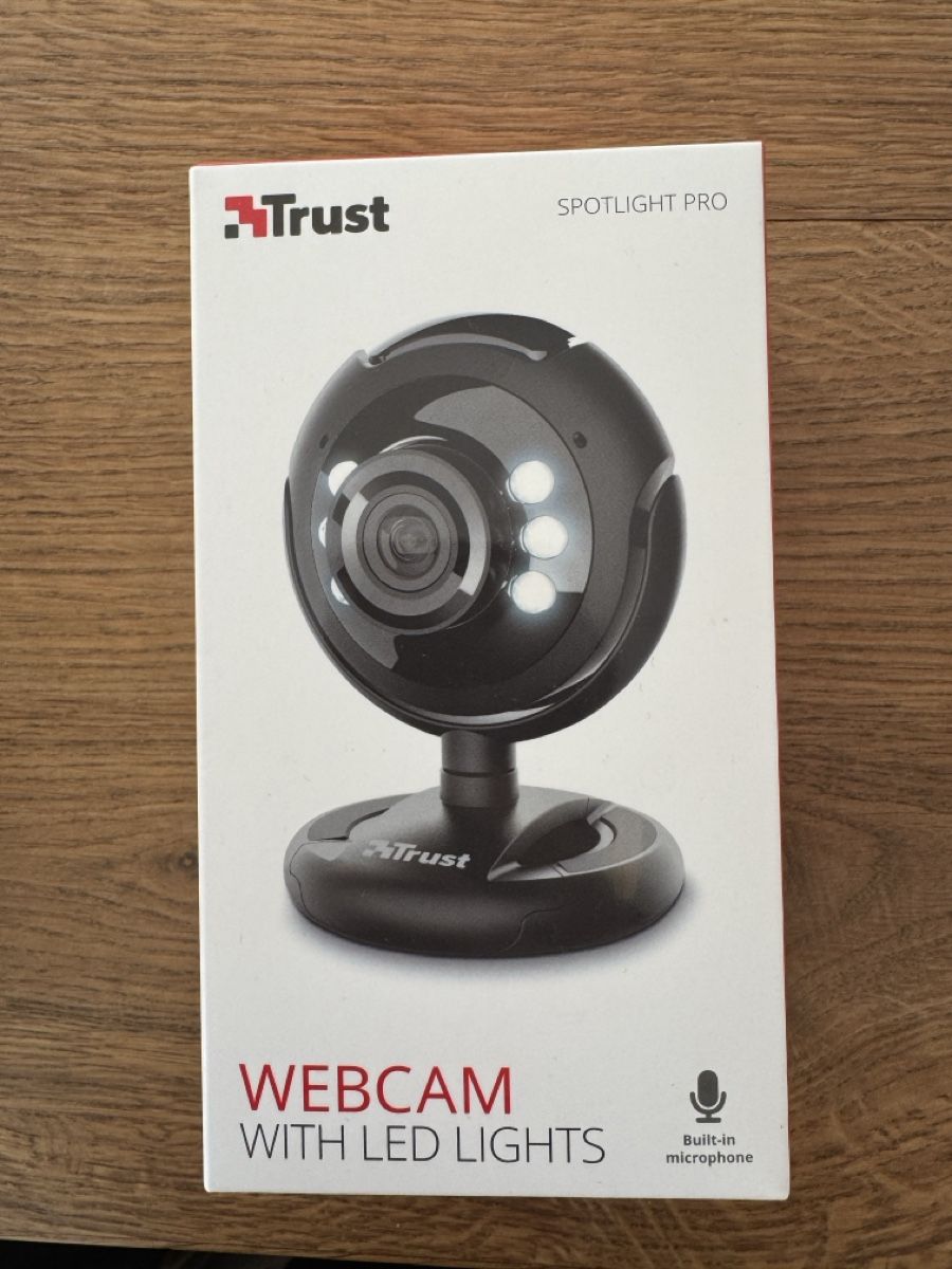 Webcam: Trust Spotlight Pro Webcam mit LED-Lichtern - Neu! – Nuovo e nell'imballaggio originale da Arlesheim venduto da Eli_77
