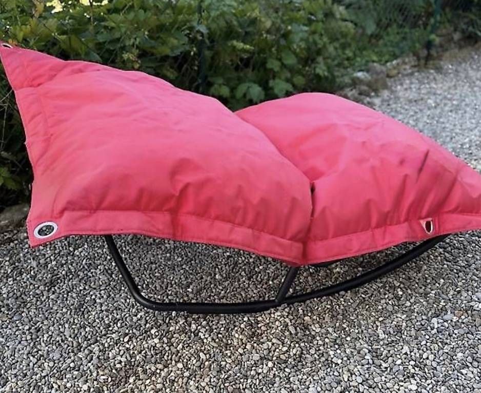 Poltrone: Outdoorsitzsack FATBOY Rot – Usato da Basel venduto da olaflips 4