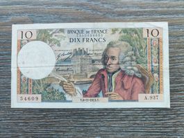 Frankreich 10 Francs 1973 !!!!!!!