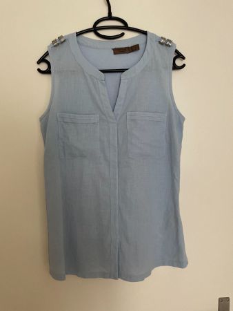 Top CORTEFIEL Hell-Blau S
