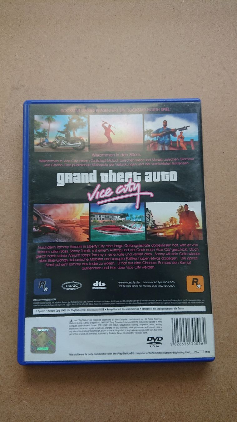 Giochi: Grand Theft Auto: Vice City - PS2 - – Usato da Chur venduto da FreakofRarity 1