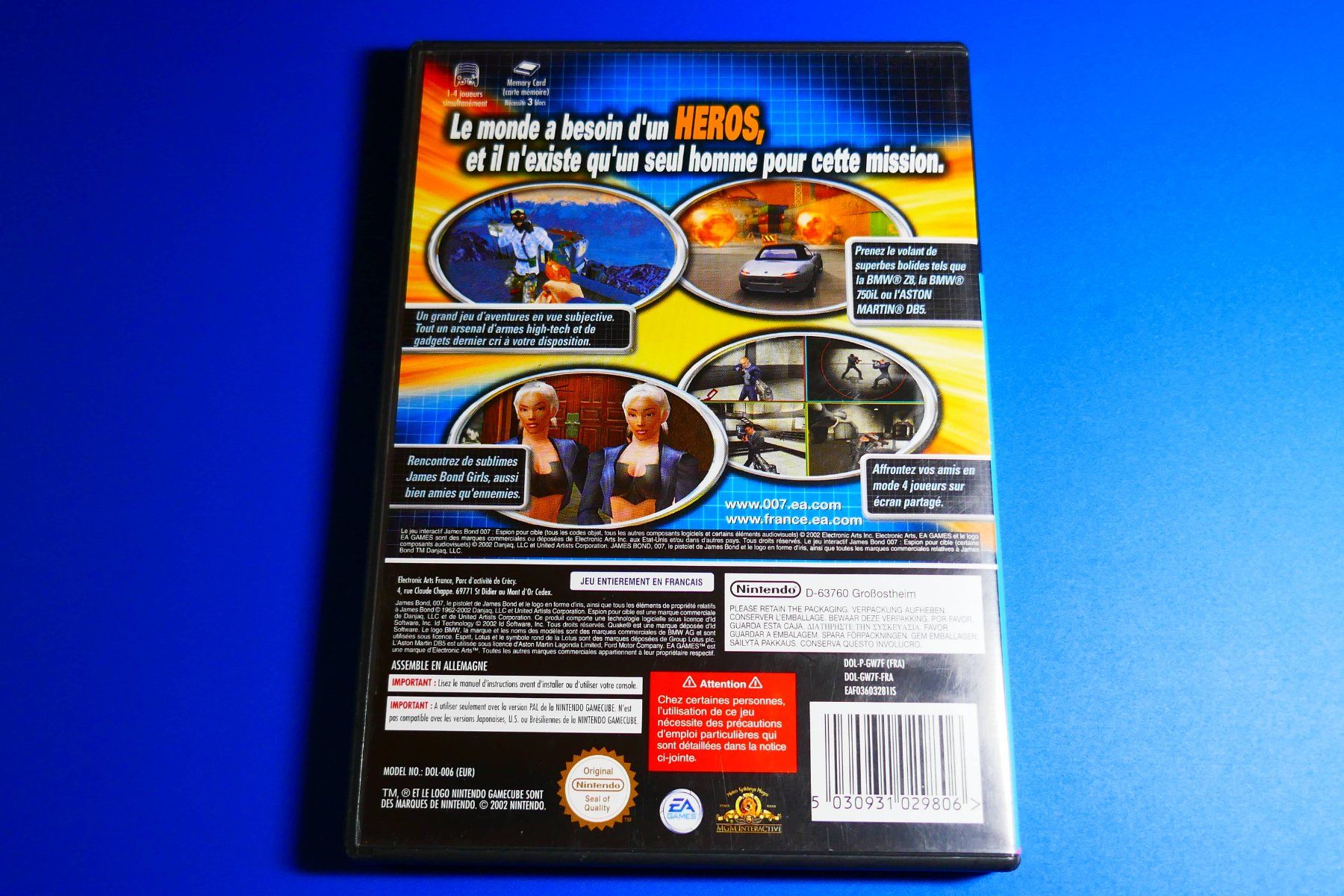 Nintendo Giochi: 007 : Espion pour Cible - Nintendo GameCube – Usato da Vuarrens venduto da Espace-Retro 2