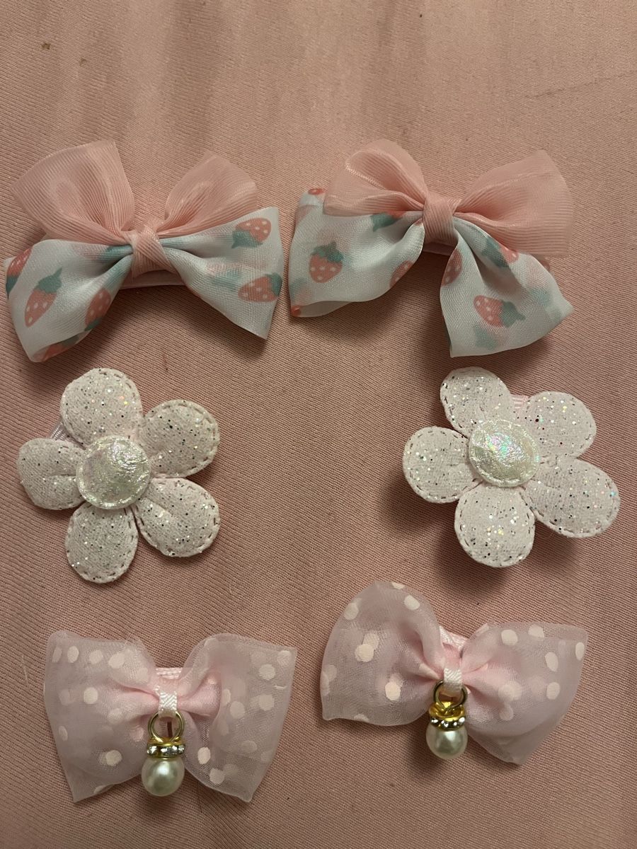 Accessori per capelli: Haarschmuck Set Kinder Bogen Blumen Rosa NEU – Nuovo e nell'imballaggio originale da Olten venduto da sae_82z2 3