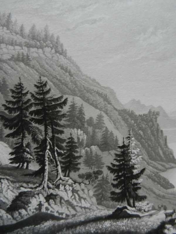 Gravures: Giessbach Brienzersee – D'occasion à Risch par Rischli15 4