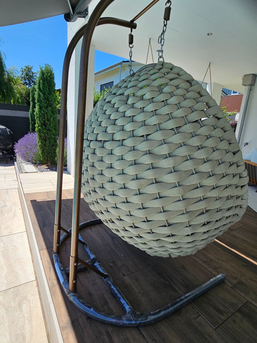 Gartenhängesitze: Hängesessel – Neu (gemäss Beschreibung) aus Bünzen von nad_8552 2