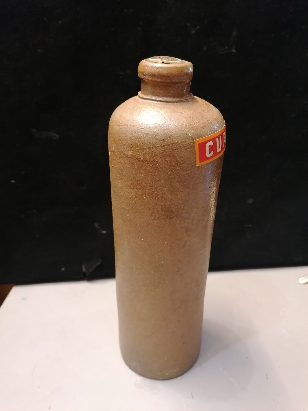 Spirituosen: Bouteille ancienne en grès "CURAÇAO" – Neu (gemäss Beschreibung) aus Genève von Leboucheoreilles 3