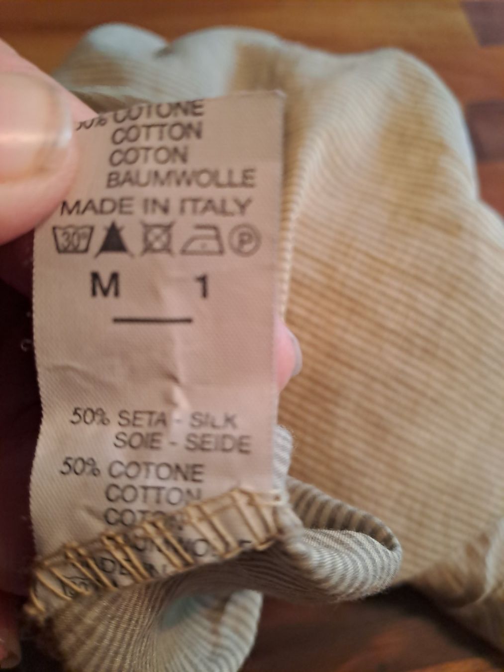 Top: Seide/BW Top Gr.M – Usato da Emdthal venduto da kasira 2