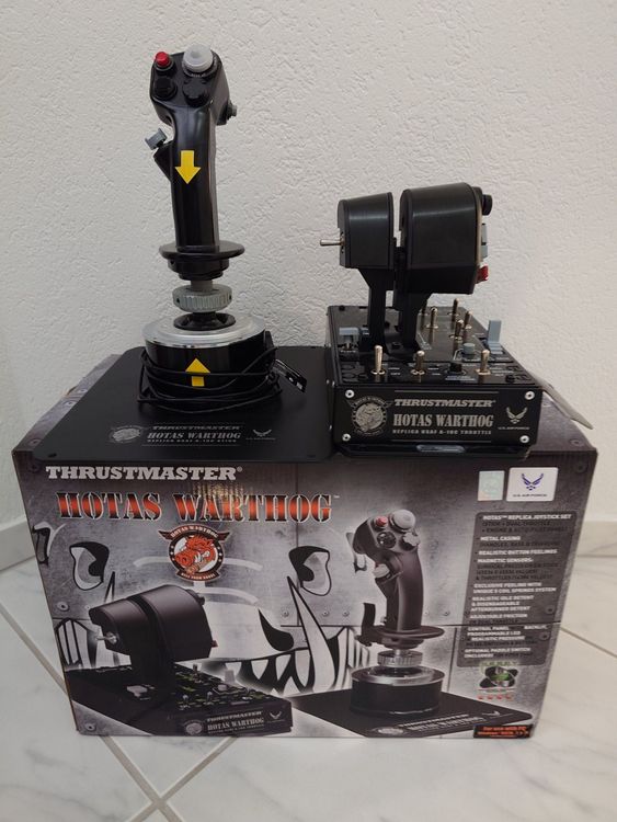 Thrustmaster Hotas Warthog Joystick PC kompatibel | Kaufen auf Ricardo