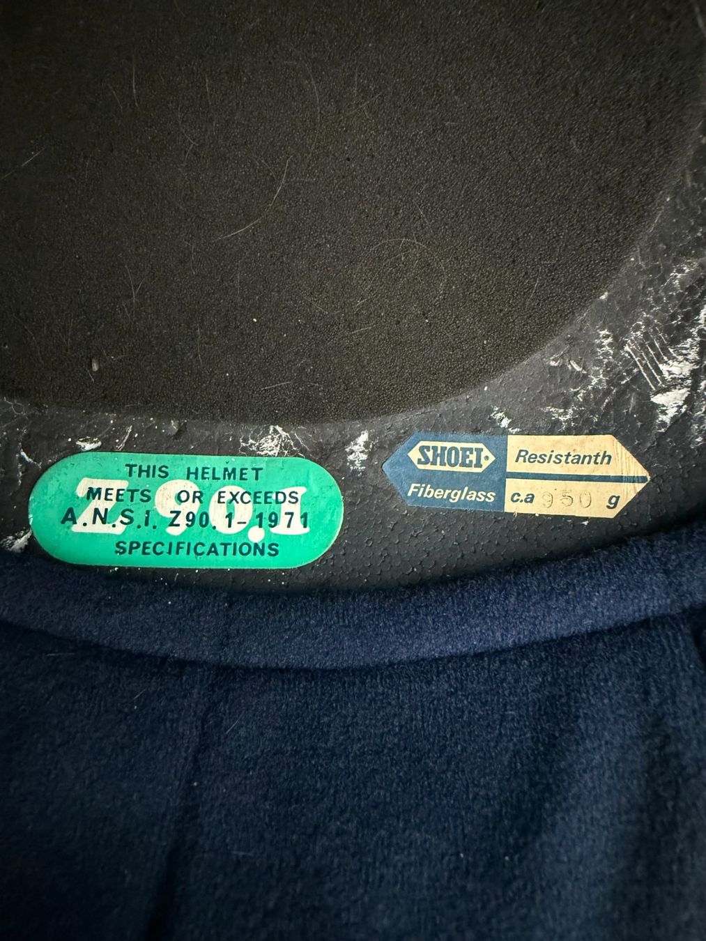 Shoei Helme & Visiere: Motorradhelm aus den 70er Jahren – Gebraucht aus Laufen von winterbirne 3